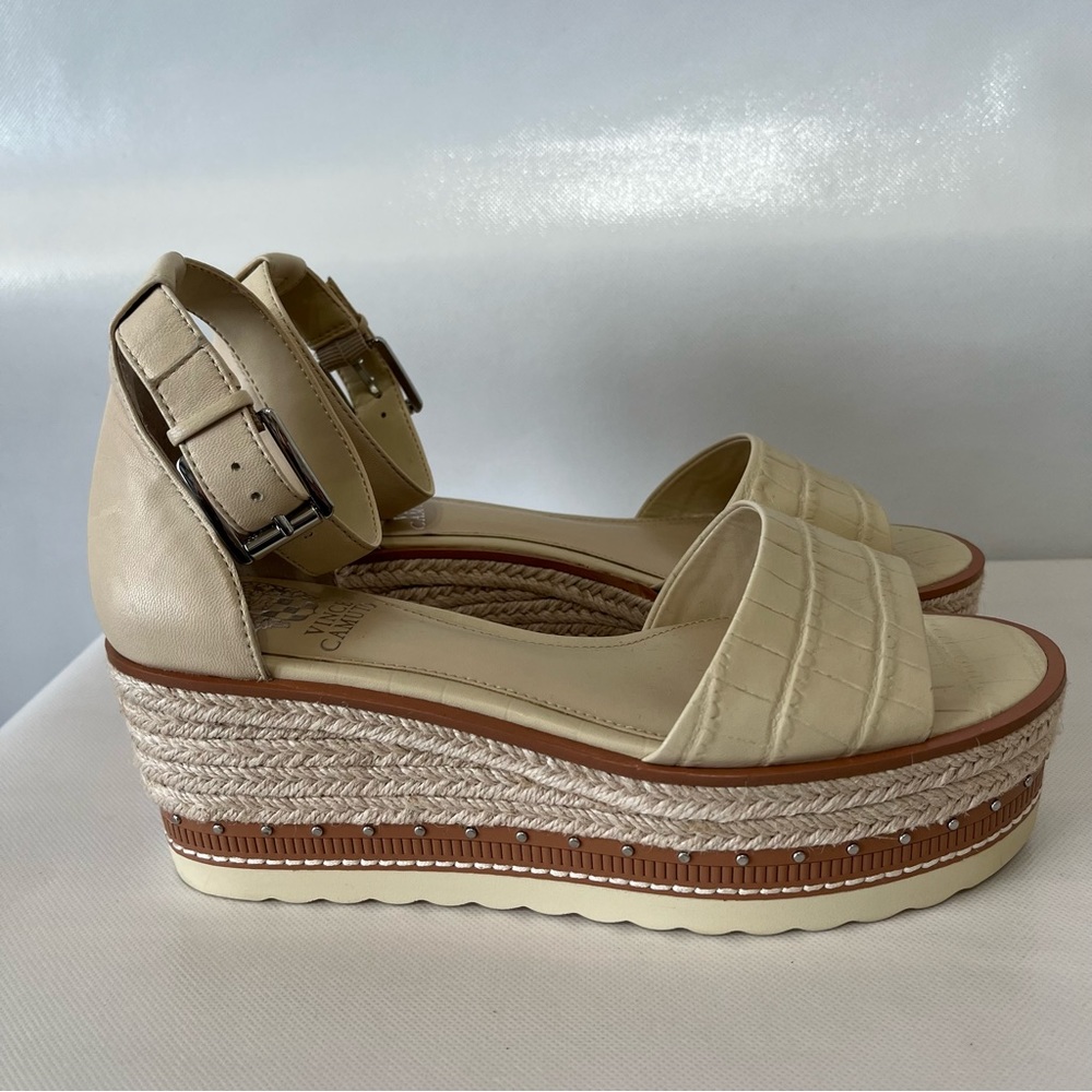 Vince Camuto Meestana Platform Wedge Espadrille Sandals